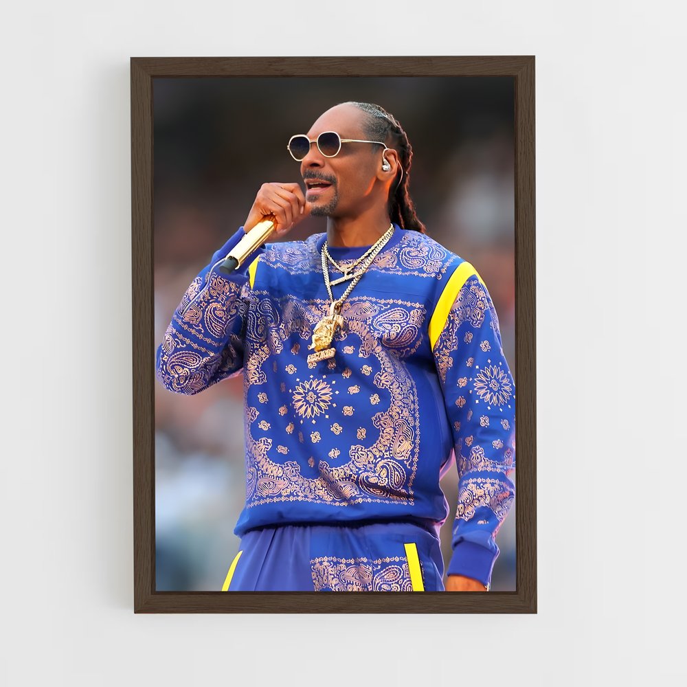 snoop-dog-2 cadre Bois foncé