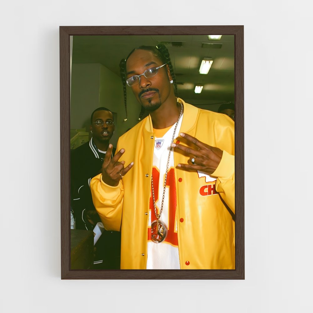snoop-dog-4 cadre Bois foncé