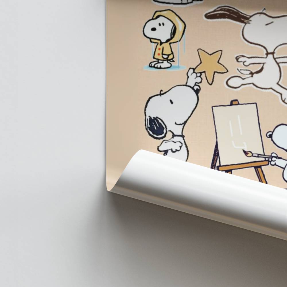 Manifesto creativo di Snoopy
