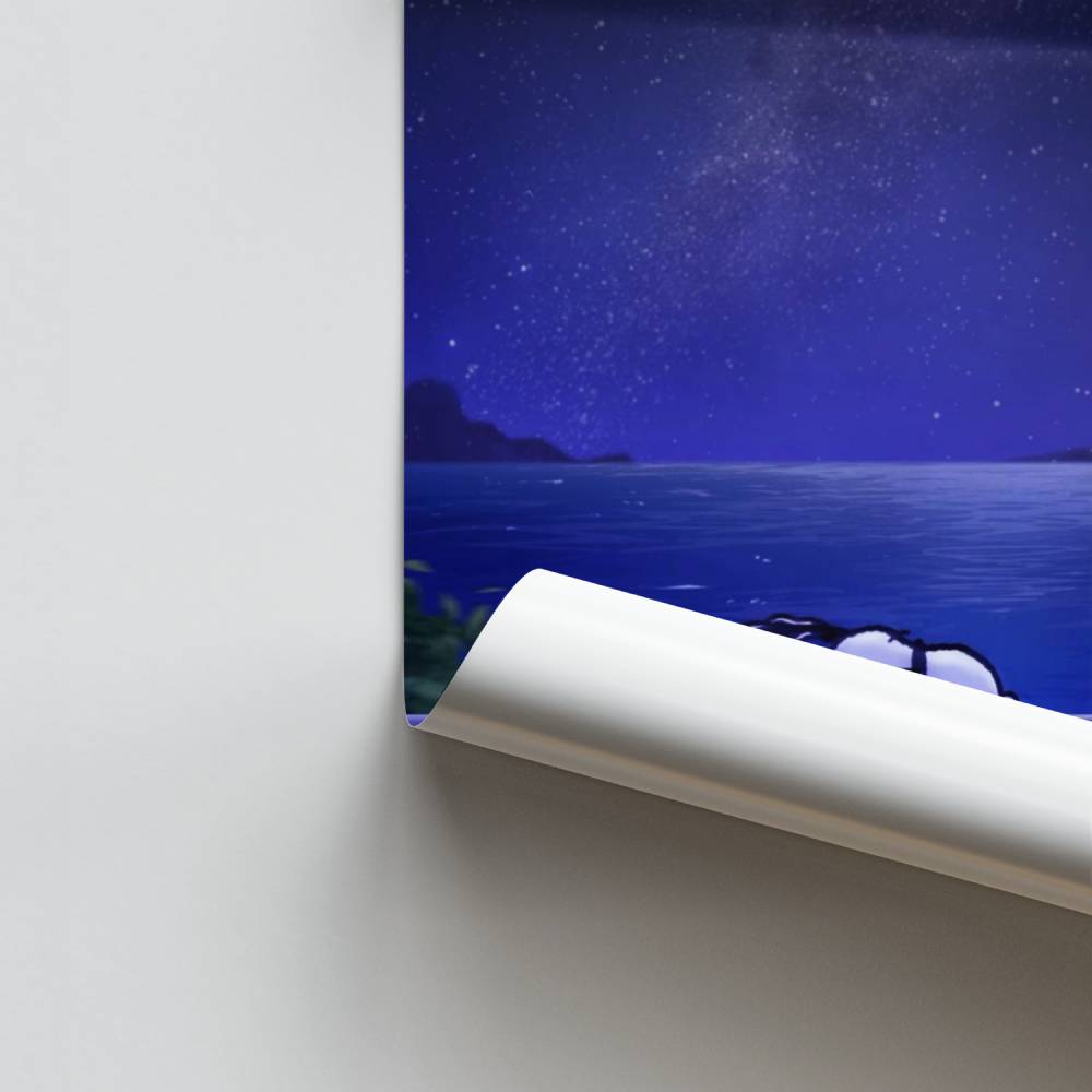 Poster di fuga notturna