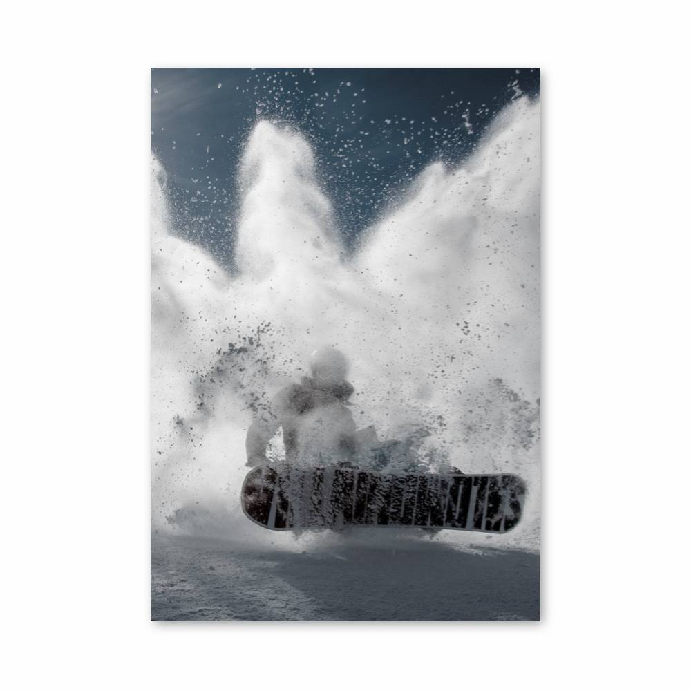 Poster Poudreuse Extrême