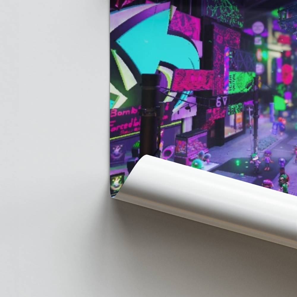 Poster Avventura in città d'inchiostro