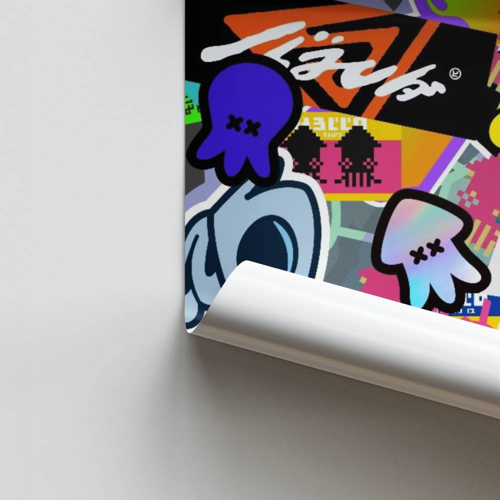 Poster Chaos Coloré