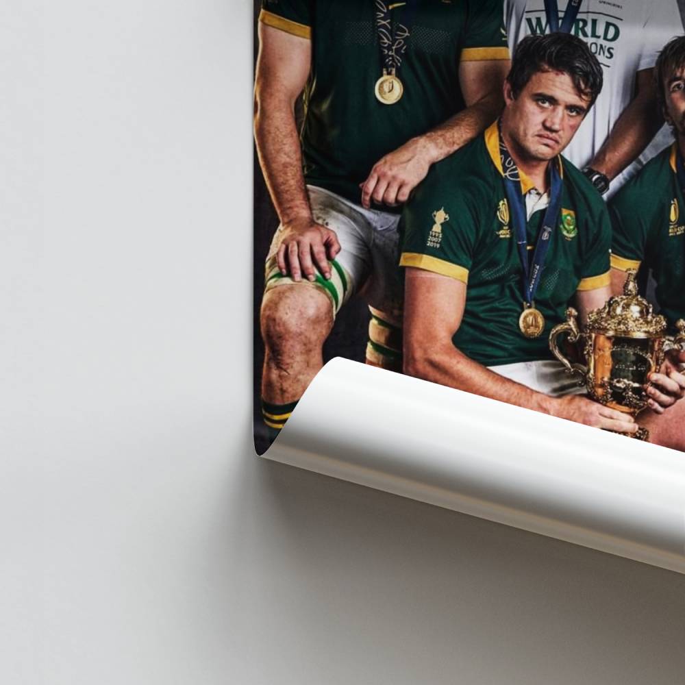 Poster Campioni di giocatori di rugby
