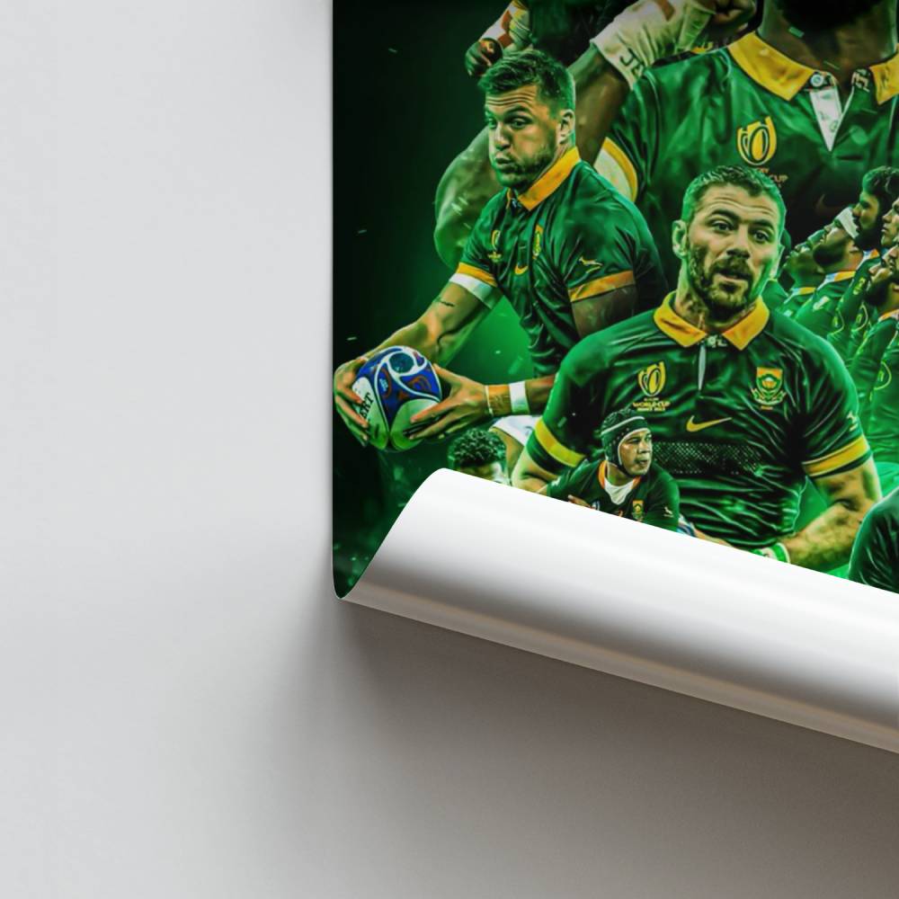 Poster Campioni degli Springboks