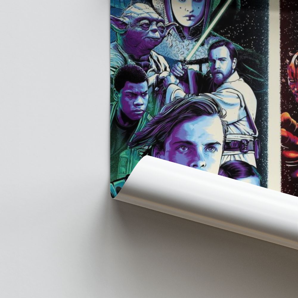 Poster Force vs Côté Obscur