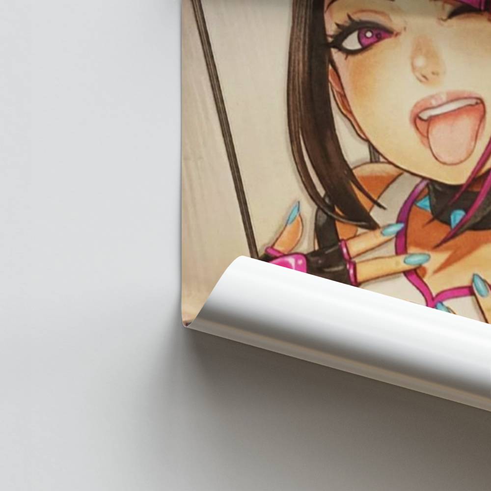 Poster Street Fighter Juri