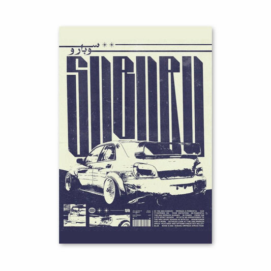 Poster Subaru Performance Legend