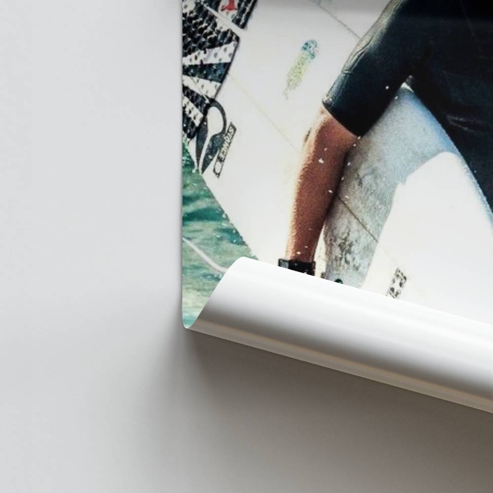 Poster di avventure nel surf