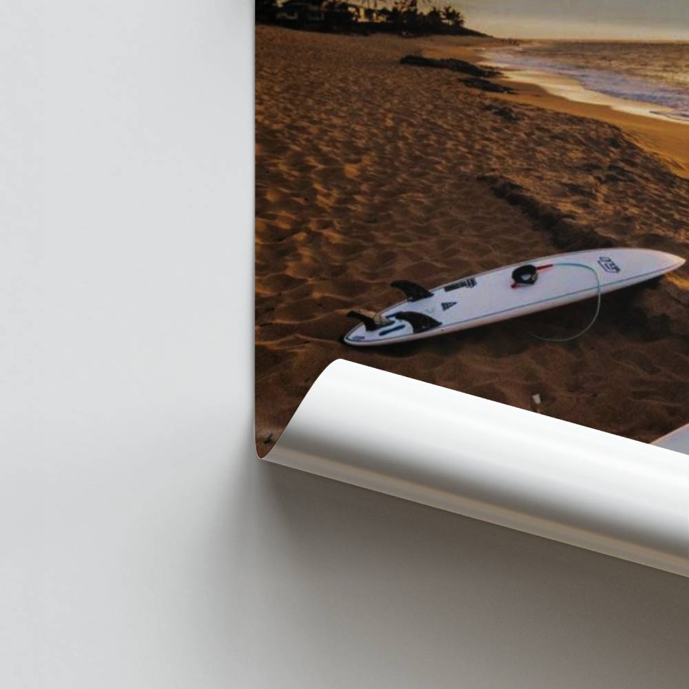 Poster di fuga dal surf