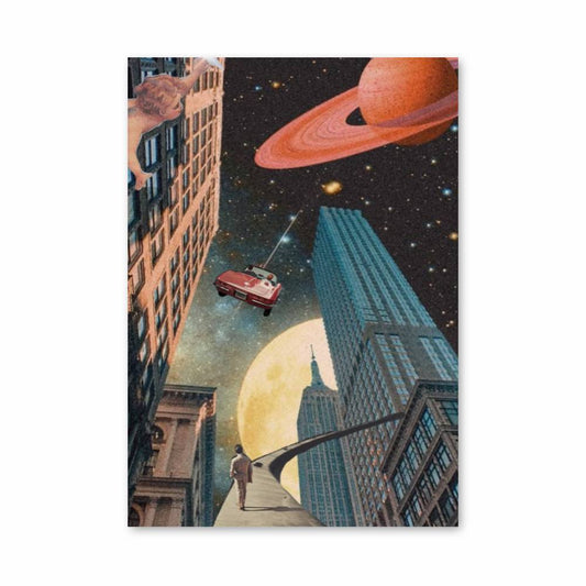 Poster Cosmic Cityscape