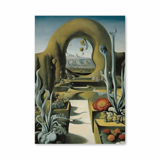 Poster Jardin Surréaliste