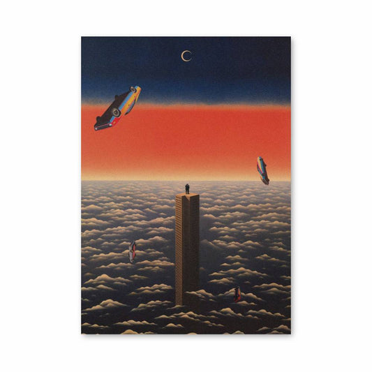 Poster Surréaliste Céleste