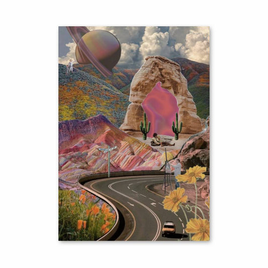 Poster Voyage Surréaliste