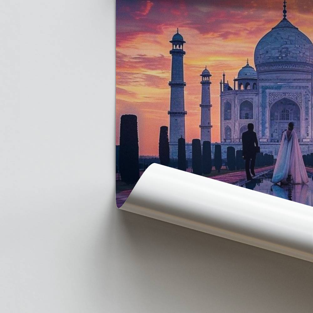Poster Taj Mahal Éternel