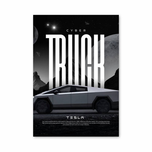 Poster Cyber Truck Vision