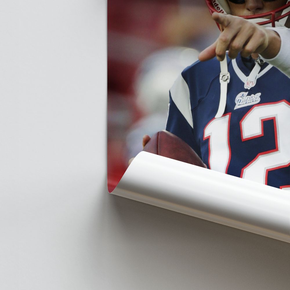 Poster Tom Brady Décision