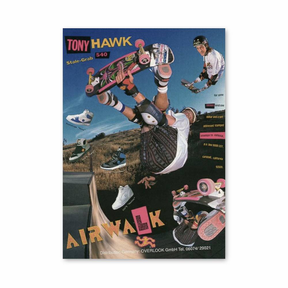 Poster Skateboard Airwalk