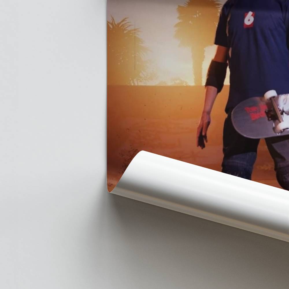 Poster Skater Crepuscolo