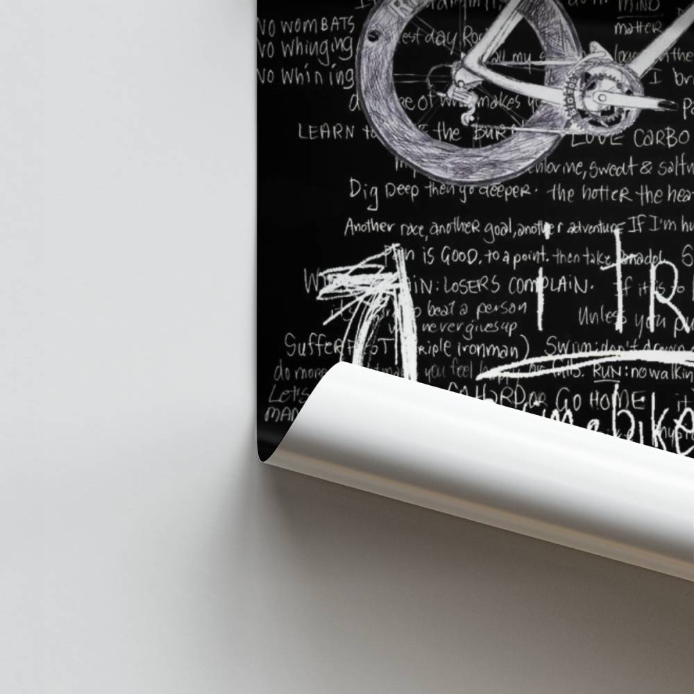 Poster Passione Triathlon