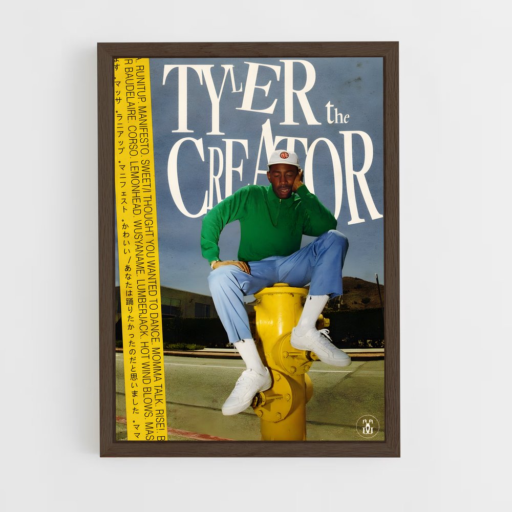 tyler-10 cadre Bois foncé