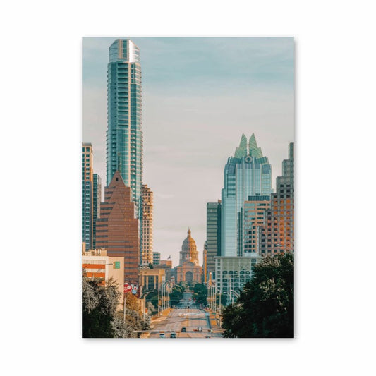 Poster États Unis Building