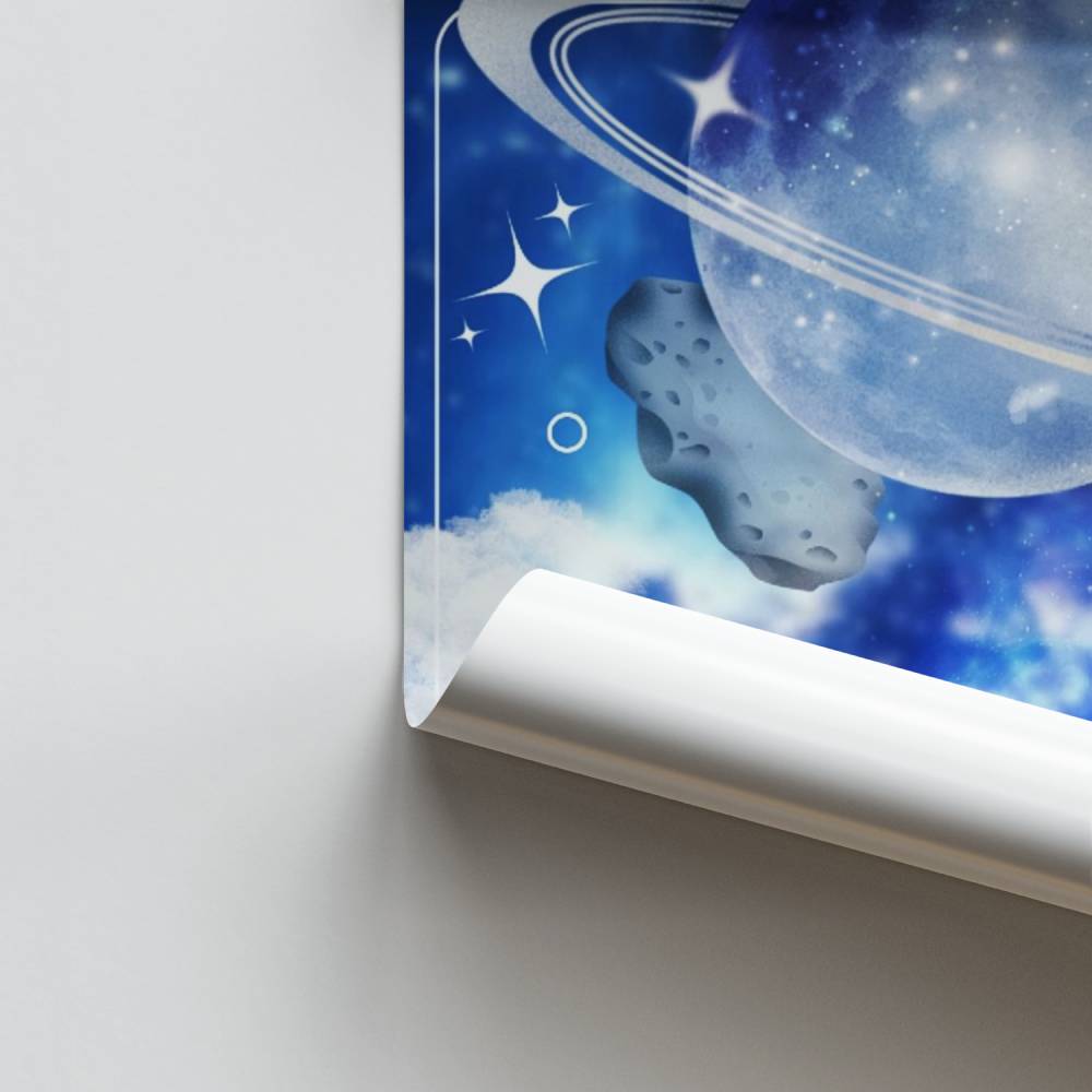 Poster Cielo cosmico Urano