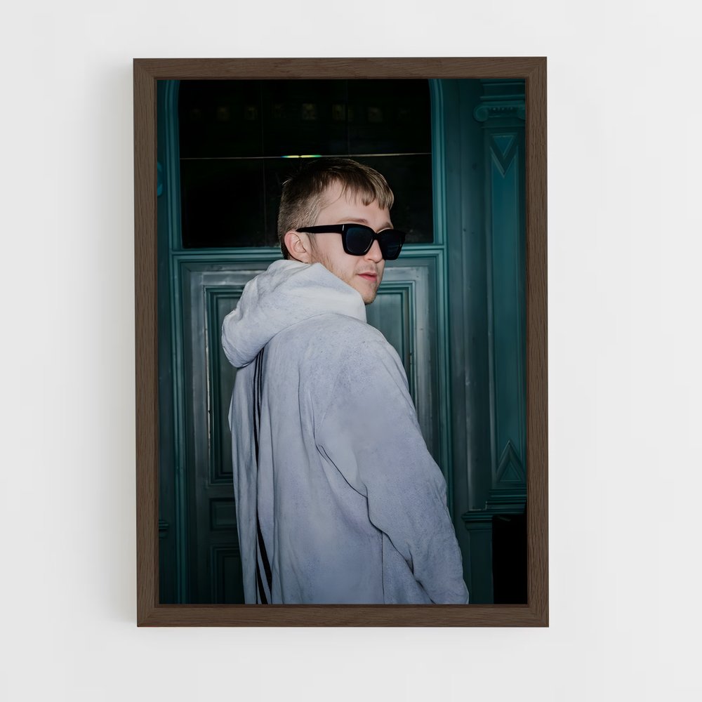 vald-8 cadre Bois foncé
