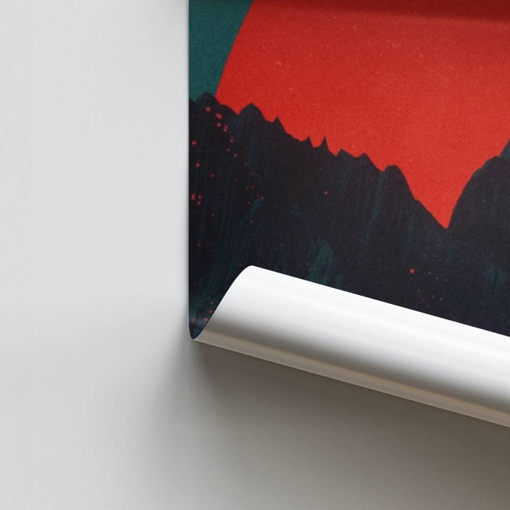 Poster Éruption Céleste