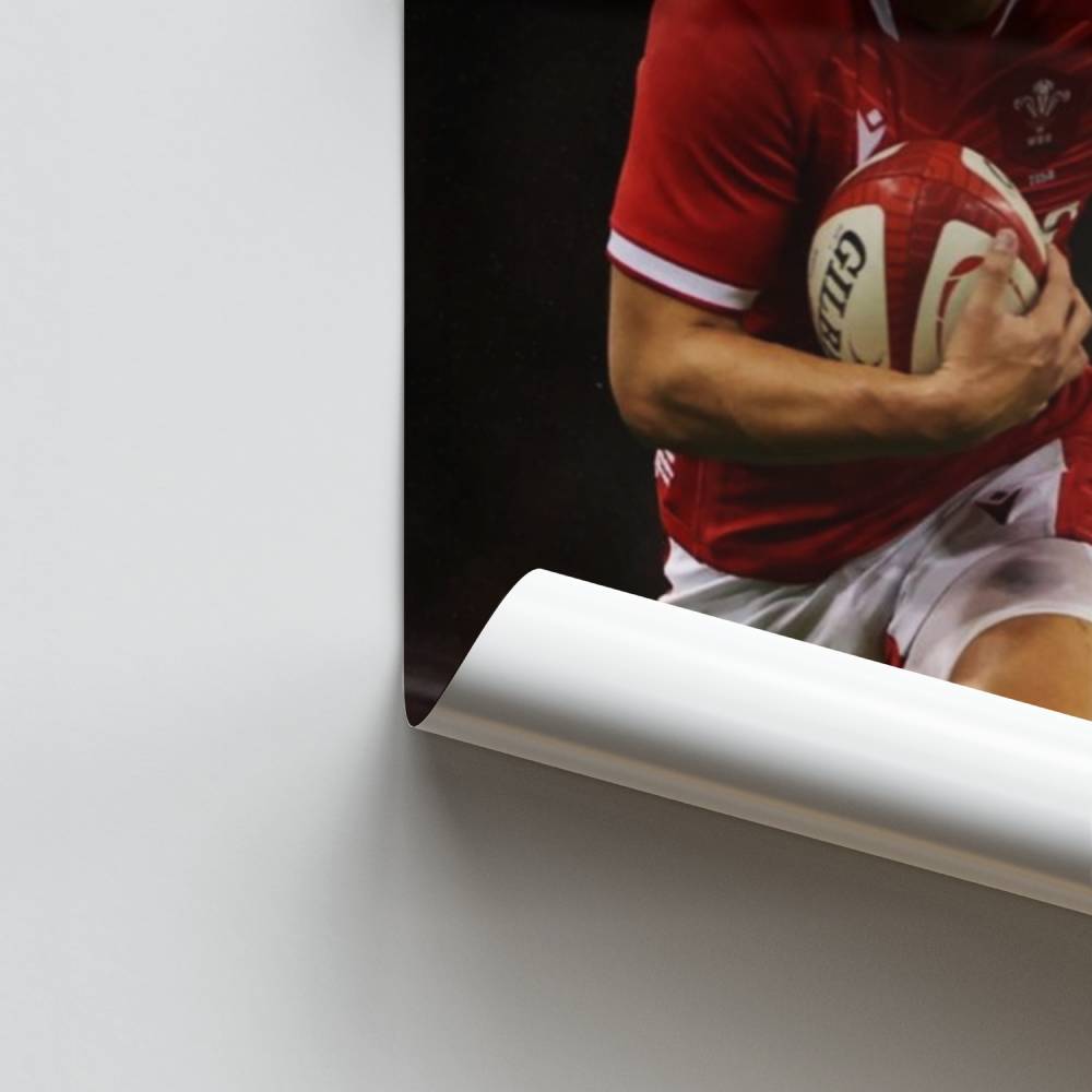 Poster dinamico del rugby gallese