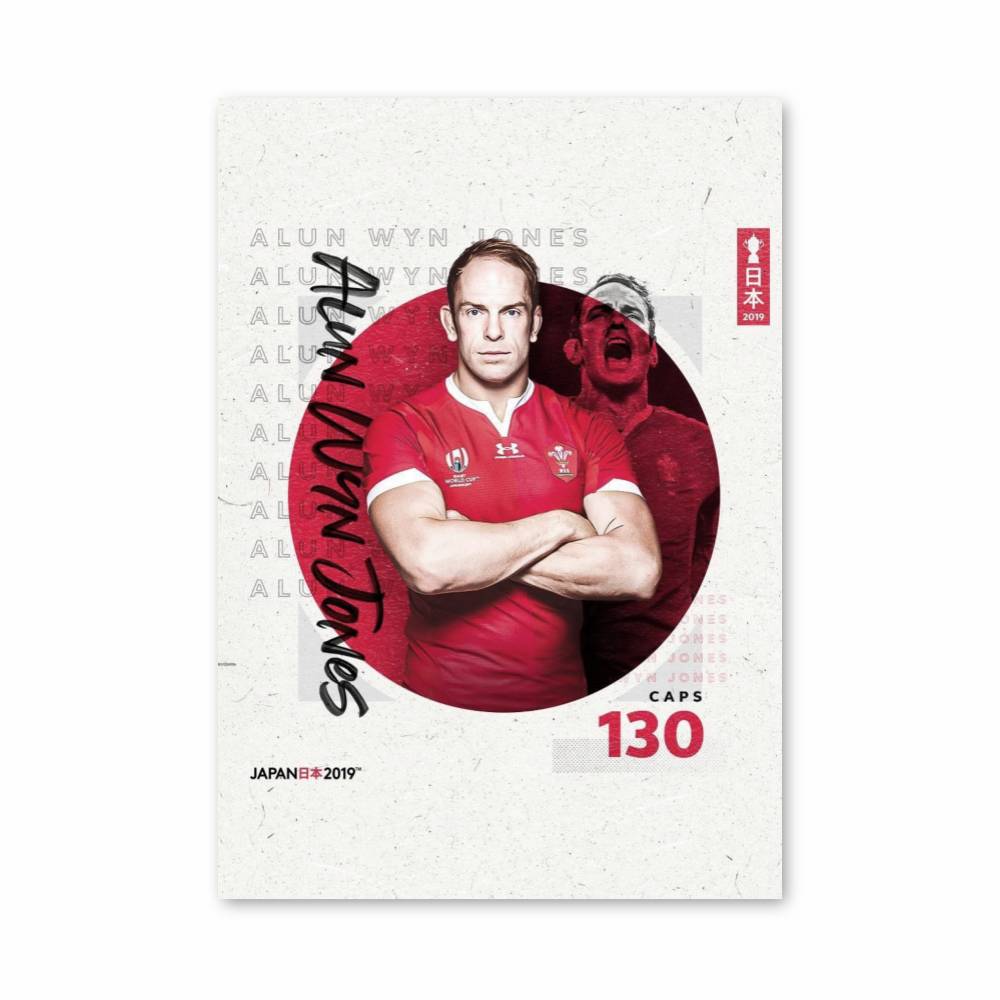 Poster Rugby Wales 130