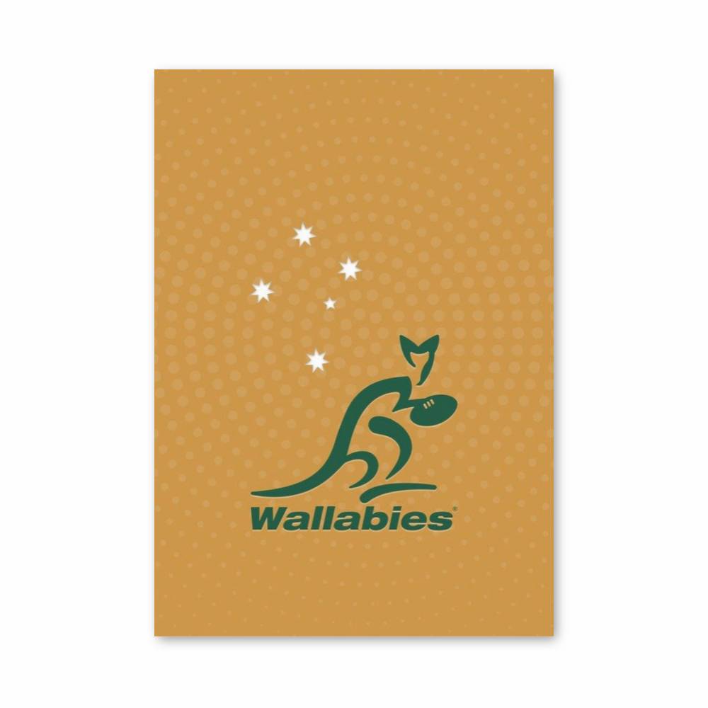 Poster Rugby Wallabies