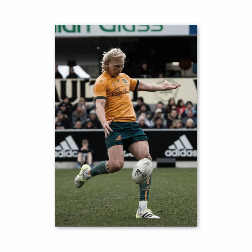 Poster Rugbyman en Action