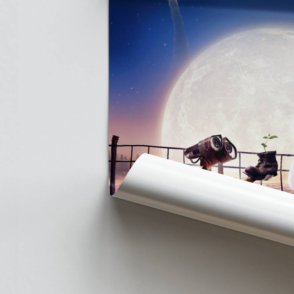 Poster di romanticismo cosmico