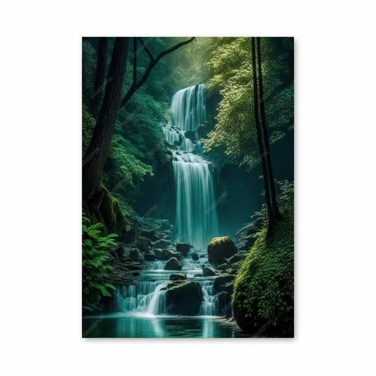 Poster Sérénité Saphir