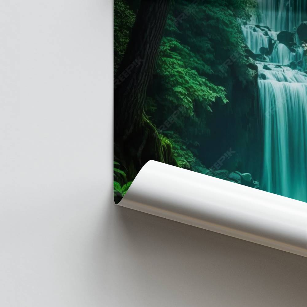 Poster Sérénité Saphir