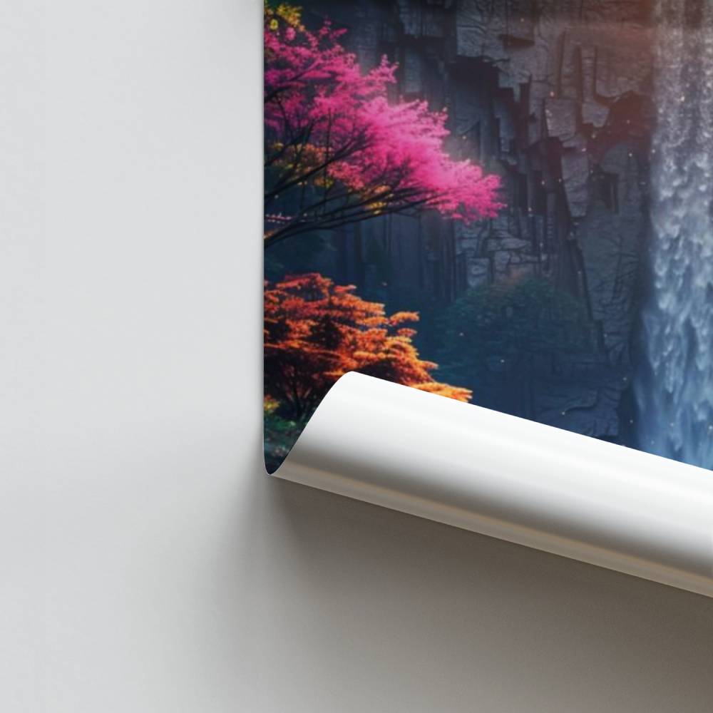 Poster Caduta di luce