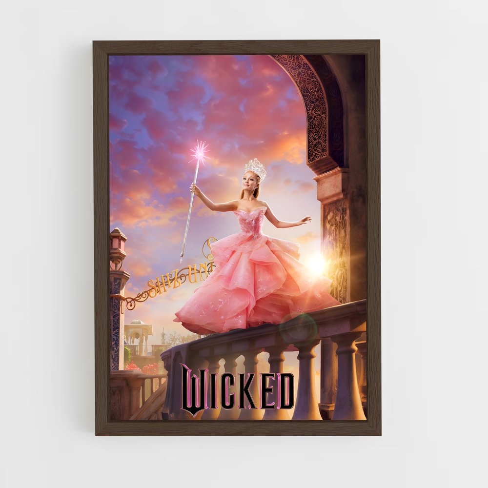 wicked-11 cadre Bois foncé