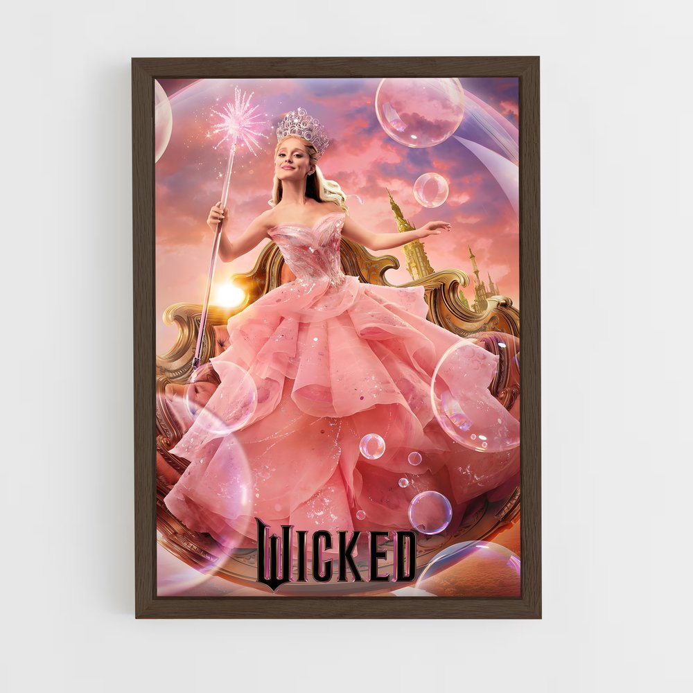 wicked-6 cadre Bois foncé