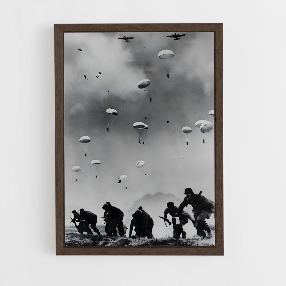 ww1-2 cadre Bois foncé