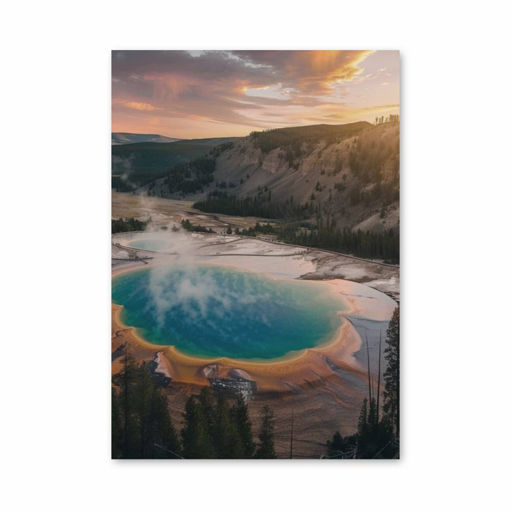 Poster Grand Prismatic Twilight
