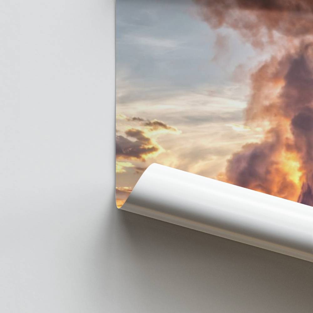 Poster Éruption Solaire