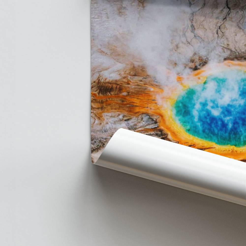 Poster del geyser prismatico