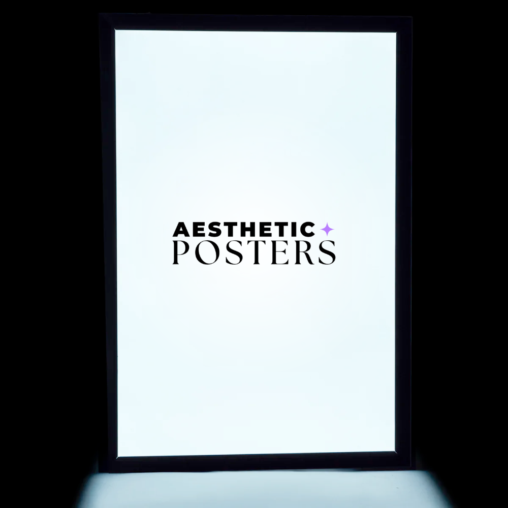 Cornice luminosa a LED per poster