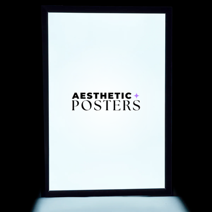 Cornice luminosa a LED per poster