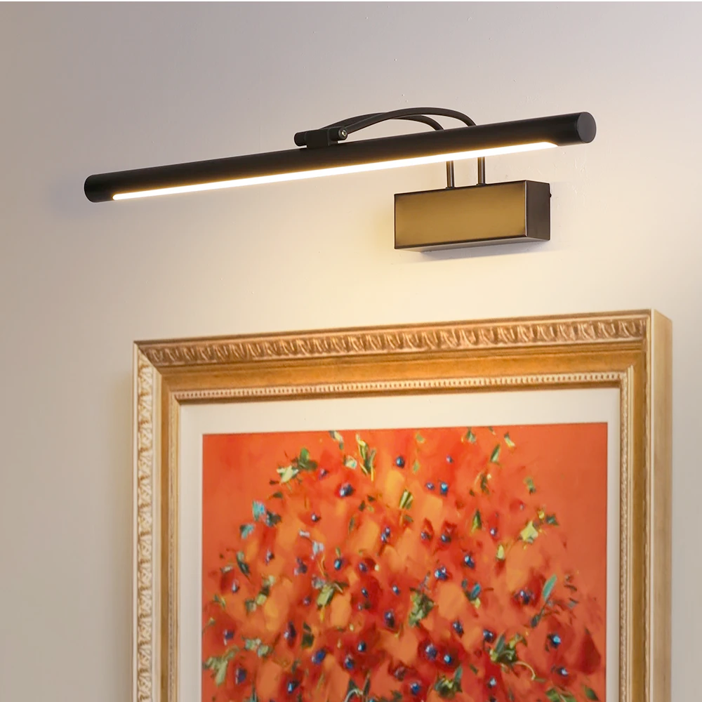 Lampada da parete a LED vintage per poster