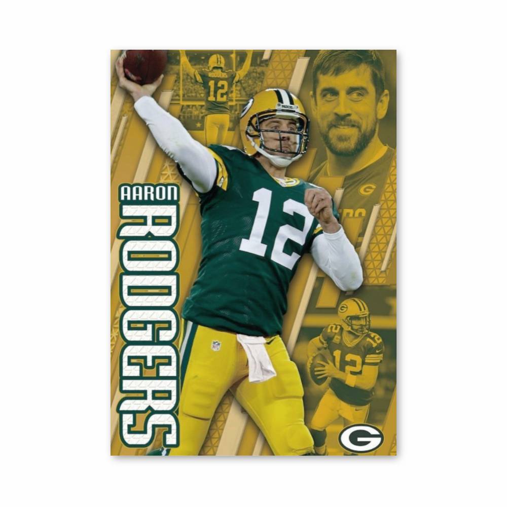 Poster Aaron Rodgers Ballon