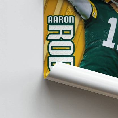 Poster del palloncino di Aaron Rodgers