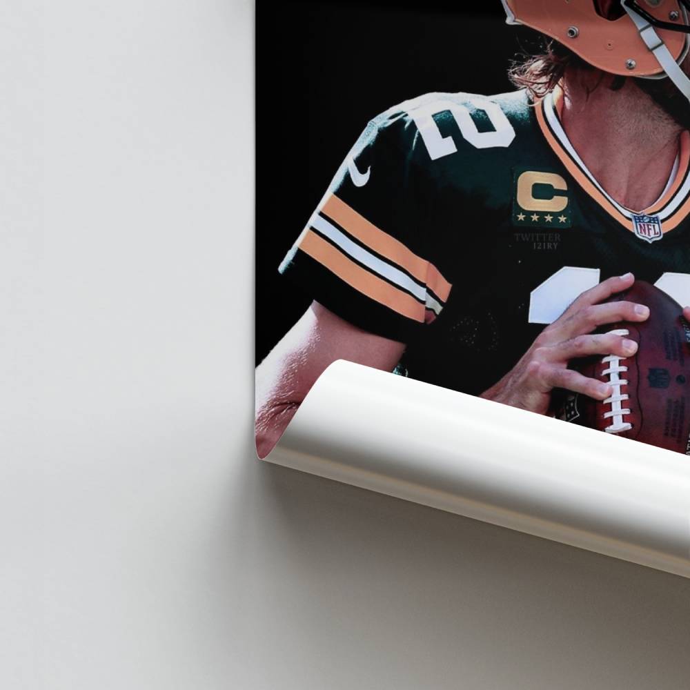 Poster Aaron Rodgers quarterback