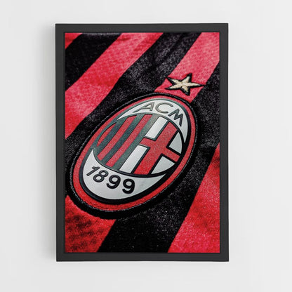 Poster Maglia AC Milan